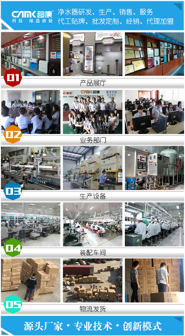 超康 國內最大凈水器代工廠，賦能品牌全方位整機與配件生產及技術定制